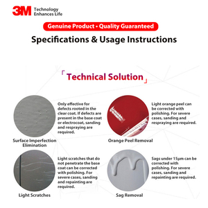 Hóa chất đánh bóng 3M 05928 Compound Finesse-it II 1 Quart, đánh bóng vết xước, làm sạch chi tiết, tạo độ bóng, sáp đánh bóng, dụng cụ mài mòn - Product Image 6