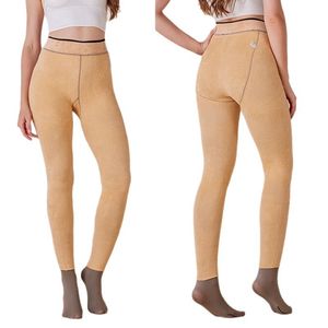 Pantimedias Térmicas Gruesas para Mujer, Invierno, con Estampado de Corazones y Lunares, Leggings con Forro Polar Negro, Efecto Transparente - Product Image 5
