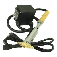 Fer à souder électronique personnalisé 220V 300W Prise UE Marque privée Marqueur à chaud numérique en laiton pour bureau