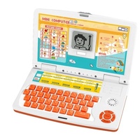 Nuevo Juguete Educativo Inteligente para Niños con 20 Funciones de Aprendizaje del Inglés, Computadora Portátil con Pantalla LED
