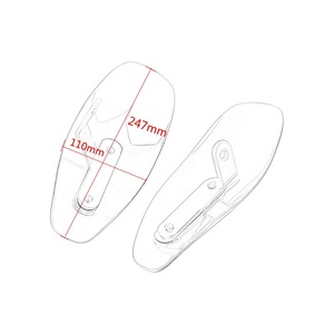 Cho <span class=keywords><strong>Harley</strong></span> Honda Touring choppers cruisers phổ Phụ tùng xe máy bảo vệ tay bảo vệ tay lái kính chắn gió handguard Shield Bìa - Product Image 6