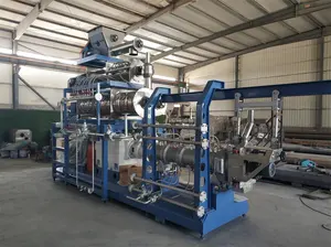 Máquina extrusora de gránulos de alimentos para peces flotantes de nuevo diseño fabricada a precio de fabricante para procesamiento de alimentos para mascotas