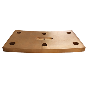 Maquinaria Xinxiang Haishan, placa de bronce de estaño de fundición de arena grande, resistencia a la corrosión por desgaste de la ZQSn6-6-3 - Product Image 1