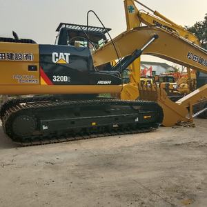 Excavadora sobre orugas con motor de núcleo de 20 toneladas, Caterpillar 320D2, excelente estado de funcionamiento, unidad usada de Shanghai - Product Image 3