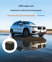 Système de surveillance de la pression des pneus universel solaire sans fil TPMS haute précision pour voiture SUV