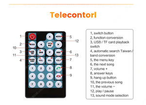 Mekede Armazém Brasil ND1-CP Écran MP5 6,86 pouces 800*480 avec système audio stéréo automobile pour usage universel - Product Image 5