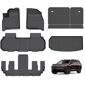 Ensemble complet de tapis de voiture pour Chevrolet Traverse Bucket 2024, vente directe d'usine, accessoires intérieurs de voiture - Product Image 1