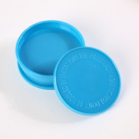 Grossiste, échantillon gratuit, logo personnalisé, 3 pièces, 55 mm, moulin à herbes sèches en plastique biodégradable, marque AGG