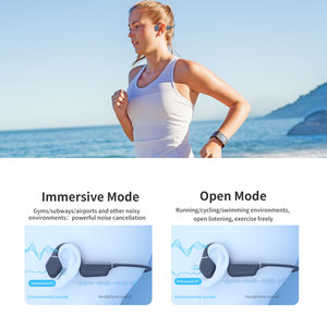 หูฟังออกกำลังกายแบบ Bone Conduction รุ่น SOYA Optimized ออกแบบตามหลักสรีรศาสตร์ พร้อมไฟ LED กันน้ำระดับ IPX-8 ตัดเสียงรบกวน ENC ใช้งานได้นาน 5-10 ชั่วโมง - Product Image 3