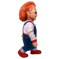 Poupée d'horreur en latex cousue, accessoire durable et réaliste pour adulte, avec détails de cicatrices et de taches de sang, pour fête d'Halloween, décoration de maison hantée