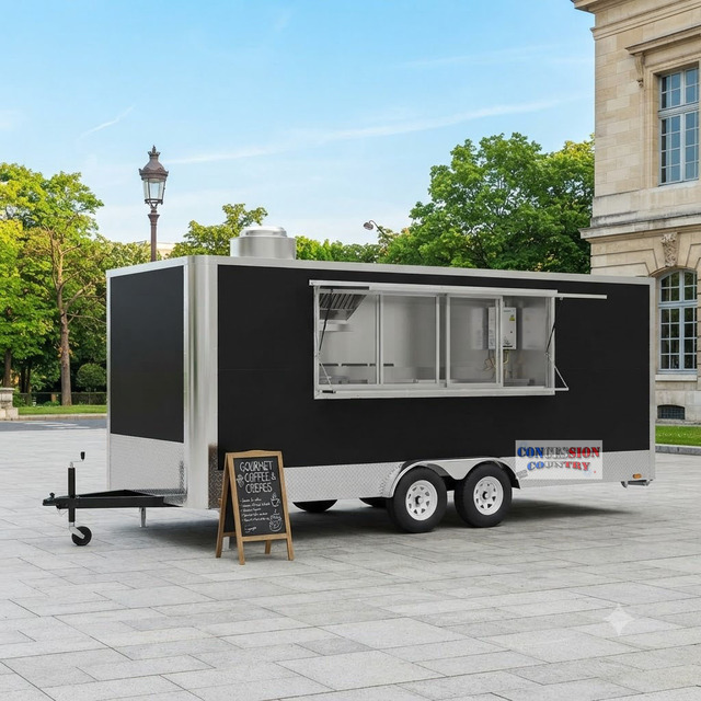 China Wholesale Cheap Concession Street Food Trailer Ice Cream Cafe Food Cart Tacos BBQ Mobile Food Truck for Sale