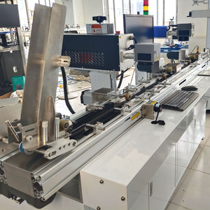 Tự động 50 Wát 60 Wát sợi Laser đánh dấu máy tự động lấy nét Kiểm tra nối tiếp số sản phẩm từ chối ID thẻ Laser Khắc Máy - Product Image 6