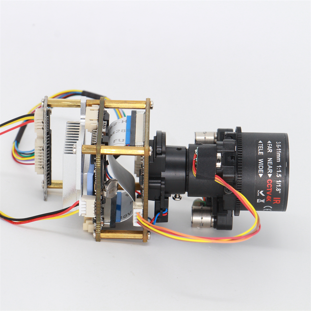 Camera 足 3.6-11mm Motorized Zoom Lens IMX347 Camera Board H.265 4mp