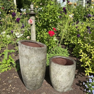 Pots <span class=keywords><strong>de</strong></span> jardin contemporains enduits d'époxy en fibre <span class=keywords><strong>de</strong></span> verre bon marché en gros Pot <span class=keywords><strong>de</strong></span> fleurs pour arbre Pot <span class=keywords><strong>de</strong></span> pépinière Pots <span class=keywords><strong>de</strong></span> <span class=keywords><strong>semis</strong></span> pour la maison - Product Image 1