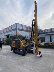 เครื่องเจาะไฮดรอลิกแบบตีนตะขาบ HJH FD580 สำหรับงานระเบิดหิน 75 กิโลวัตต์, 90-160 มม., ความลึก 50 ม. สำหรับงานขุดเหมืองแบบเปิดและงานก่อสร้าง - Product Image 5