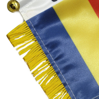 Drapeau de fanion à suspendre avec Logo personnalisé pour rétroviseur de voiture et décoration de la maison