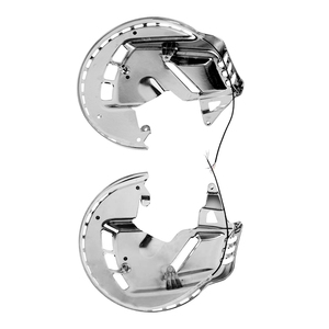 Couvertures de Rotors de frein chromées avec éclairage annulaire LED pour Honda Goldwing 1800 GL1800 2001-2017 <span class=keywords><strong>2016</strong></span> 15 14 décorations de moto - Product Image 6