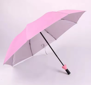 Paraguas Plegable de Metal con Diseño Wabi-Sabi, Protección UV50+, Forma de Botella de Vino Multicolor, Personalizado al por Mayor - Product Image 3