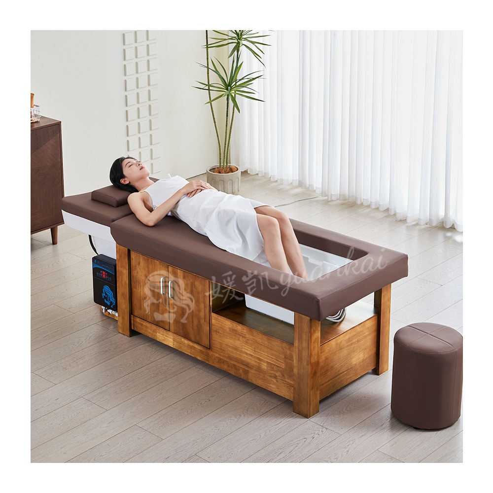 Wooden Spa Salon Oil Sex Bed Thai Massage Hot Sale