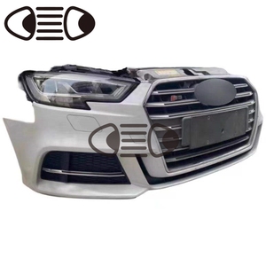 TUZHIHAO paraurti auto per <span class=keywords><strong>Audi</strong></span> S3 radiatore paraurti motore griglia freno luce del freno anteriore labbro del montaggio frontale del paraurti - Product Image 3