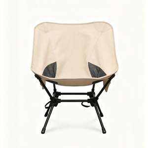 Chaise de <span class=keywords><strong>camping</strong></span> carrée classique pour l'extérieur - Pliable, légère, idéale pour les pique-niques, les campings et la détente en plein air - Product Image 5