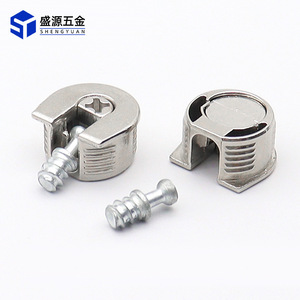 Shengyuan Zinc Alloy Three In One Shelf Support For Furniture Bookshelf Cabinet Wooden Board - Product Image 1