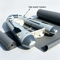 1.2mm Pvc 13ft coque en aluminium semi-rigide rigide gonflable Rib390 bateau à vendre