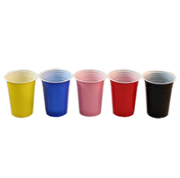 Gobelet de fête Beer Pong tendance, gobelet à bière froide en plastique de 16 oz, gobelet de jeu de qualité alimentaire, gobelet de tennis de table jetable individuel