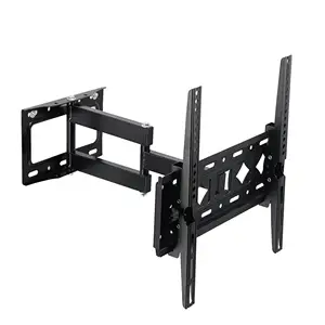 ODM Manufacturer Swivel TV Mount Full Motion Wall Mount With Max Vesa 400*400mm Rotating TV Bracket for 14'' 46'' 55'' TVs