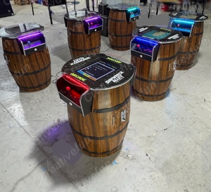 Macchina da Gioco Arcade a Tavolino Cocktail a Botti Classica da 19 Pollici <span class=keywords><strong>con</strong></span> 60 Giochi all'Ingrosso a Gettoni Macchina Arcade Classica Retrò - Product Image 6