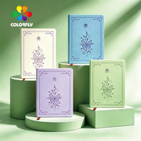 Ensemble de carnets personnalisés en gros avec logo, couverture rigide en cuir PU, format A5 A6, pour cadeaux d'entreprise et promotion de bureau
