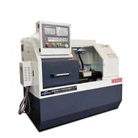Tour CNC horizontal miniature CK0640, longueur de pièce maximale 250 mm, haute précision, commande GSK, alésage de broche 48 mm, oscillation maximale 300 mm