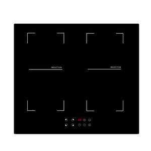 Cuisinière à induction professionnelle multifonctionnelle de haute qualité à double brûleur avec plaque en verre céramique - Product Image 2