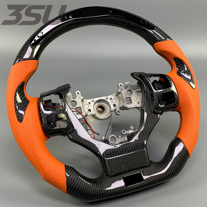 Volante de Fibra de Carbono con Agarre Cómodo, Apto para <span class=keywords><strong>Lexus</strong></span> IS NS GS RS 250 <span class=keywords><strong>350</strong></span> 500 <span class=keywords><strong>F</strong></span>, Volante Nuevo y Mejorado, Piezas de Auto - Product Image 2