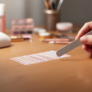 Adesivo Decorativo per Unghie ILAN con Strass Scintillanti, Striscia da 32cm - Product Image 2