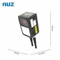 AUZ Alto rendimiento USB Azul Rojo Diente Código de barras 2D Máquina de escaneo Escáner de código de barras
