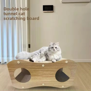 Oem One-Stop Groothandel Tunnel Ontwerp Kat Krabber Voor Binnen Veilig Duurzaam Kartonnen Kat Krabspeelgoed En Kat <span class=keywords><strong>Scratcher</strong></span> - Product Image 2
