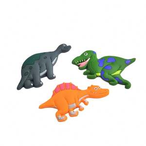 Aimants de réfrigérateur en caoutchouc puissants en forme de dinosaures et animaux de dessin animé, personnalisables, vente en gros - Product Image 1