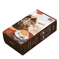 Boîte d'emballage personnalisée en papier imprimé couleur pour sachets de thé, boîte à café à suspendre, boîte à capsules de café, best-seller