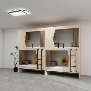 Heavy Duty with Stairs for Adult High Load Bearing Reinforced Frame Durable Build <strong>Bunk</strong> <strong>Bed</strong> <strong>Wood</strong> - Product Image 4