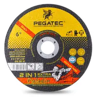 PEGATEC - Abrasive Metal Cutting Disc, 6 Inch