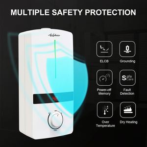 Offre Spéciale de cuisine MINI Multi Point Deux Design Chauffe Eau Lectrique Instantan 220v Mini Instantané Électrique Sans Réservoir - Product Image 3