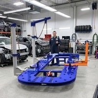 Machine de redressage de carrosserie automobile directe usine, banc de redressage de châssis, système de traction 360°, système de mesure 3D pour véhicules