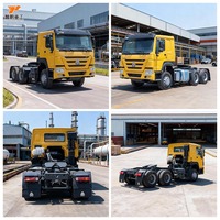 Camion tracteur H0w0 6x4 371-430HP pour le transport de conteneurs