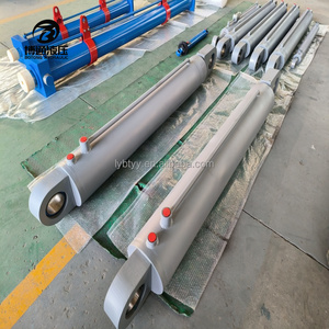 Cilindro Hidráulico de Doble Acción de 80 Toneladas con Brida Frontal, Acero Cromado Duro, Fabricante Borg para Maquinaria de Construcción - Product Image 3