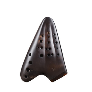 Ocarina en céramique à trois tubes AC Alto C pour débutants avec tutoriel, vente en gros d'instruments de musique - Product Image 6