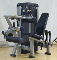 Máquina de fuerza comercial multifuncional Instring SQ-024 de 8 estaciones, de acero, con sistema de pin load y cable crossover para gimnasio