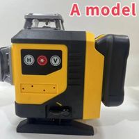 Nouveau kit combiné de niveaux laser rotatifs à 16 lignes vertes 4D de l'usine OEM