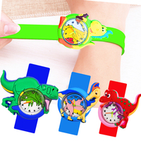 Tiere Hai Einhorn Uhr Kinderspiel zeug Kinder Quarzuhren Silikon Slap Belt Kinder uhr Babyuhr