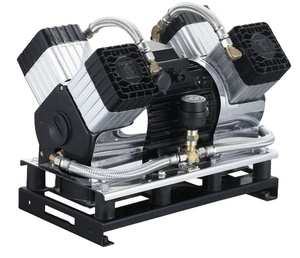Oil-free Silent Quiet 2-6 Cylinders Car Air Pump <b>Portable</b> Piston Compressor - Product Image 5